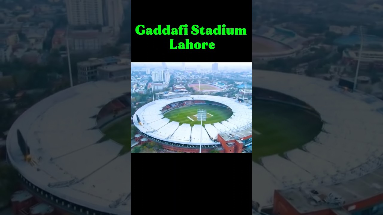 Gaddafi Stadium Lahore roof #cricket #qaddafistadiumlahore #foryou