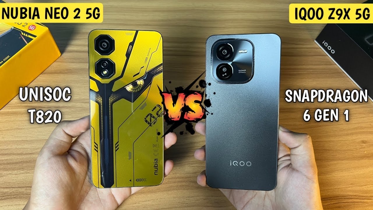 JANGAN SALAH PILIH! Nubia Neo 2 5G vs Iqoo Z9x - Compare performa + Gaming Test