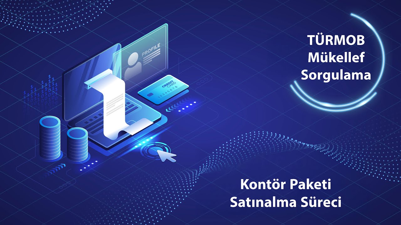 Türmob Mükellef Sorgulama | Kontör Paketi Satınalma Süreci