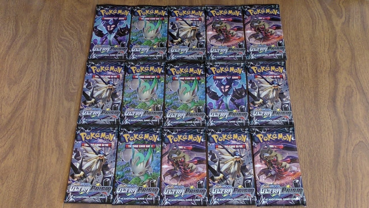 15 Ultra Prism Booster Pack Opening
