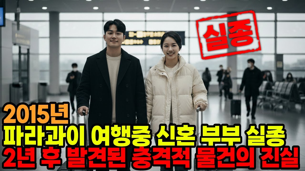 2015년 파라과이 신혼 여행 중 실종된 한국인 아들 부부... 2년 뒤 밝혀진 충격적 진실은?