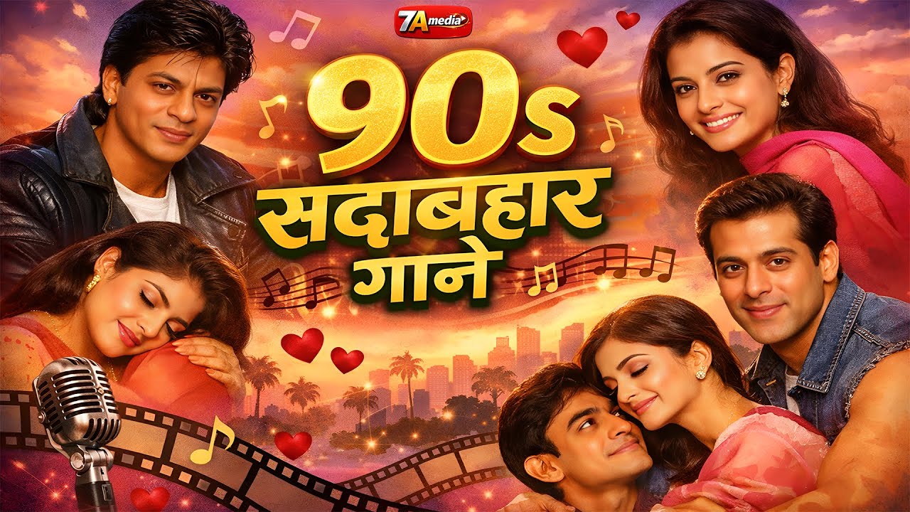 90s Love Songs | 90s हिंदी सदाबहार गीत | 90s Hits Hindi Songs | Evergreen Bollywood Hits | 7A Media