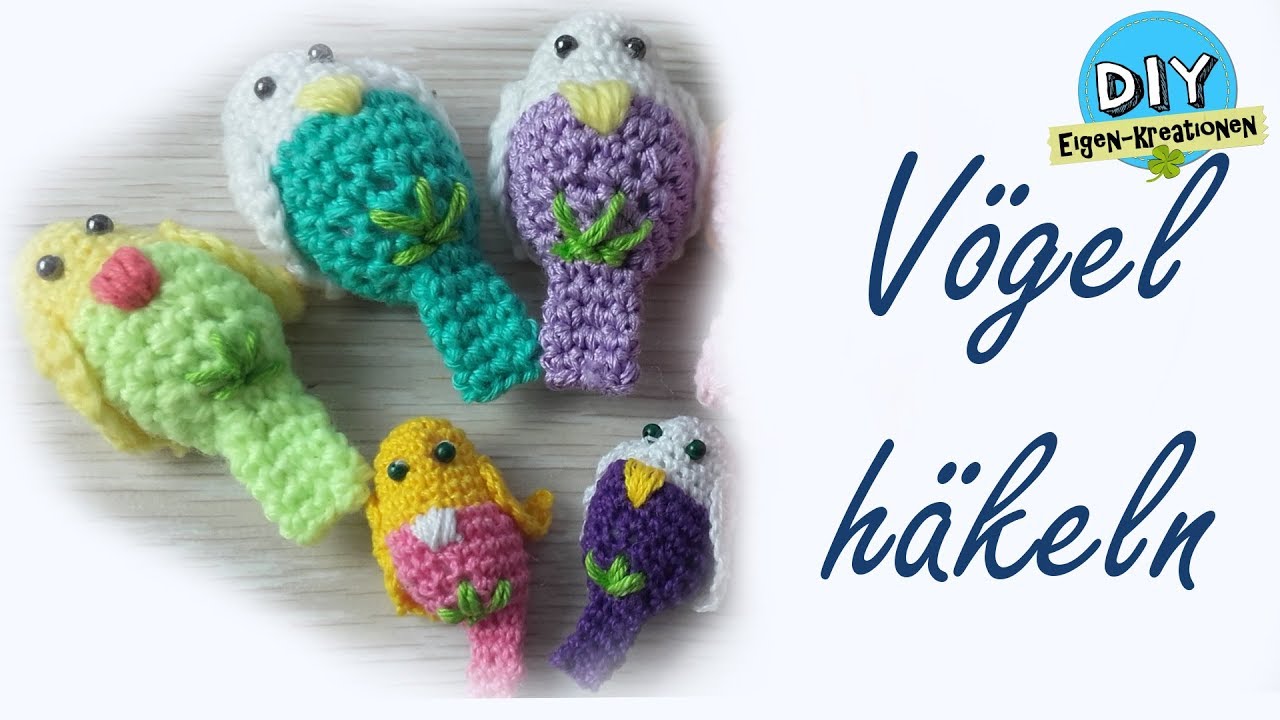 Vogel mit Anleitung häkeln