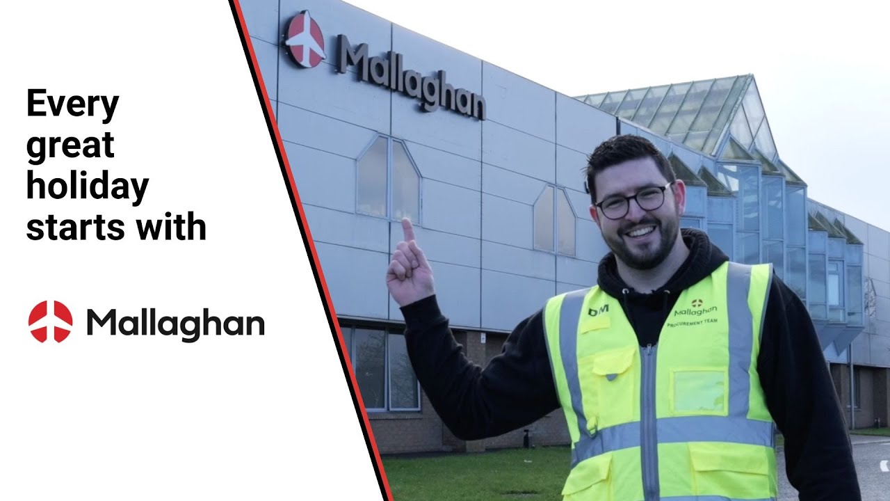 Every great holiday starts with Mallaghan - Ground Support Equipment for airports and airlines