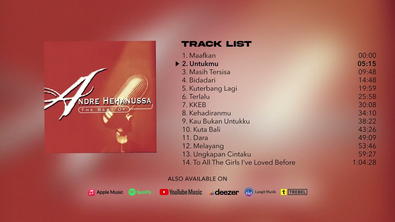 Andre Hehanussa - The Best Of Andre Hehanussa (Full Album)