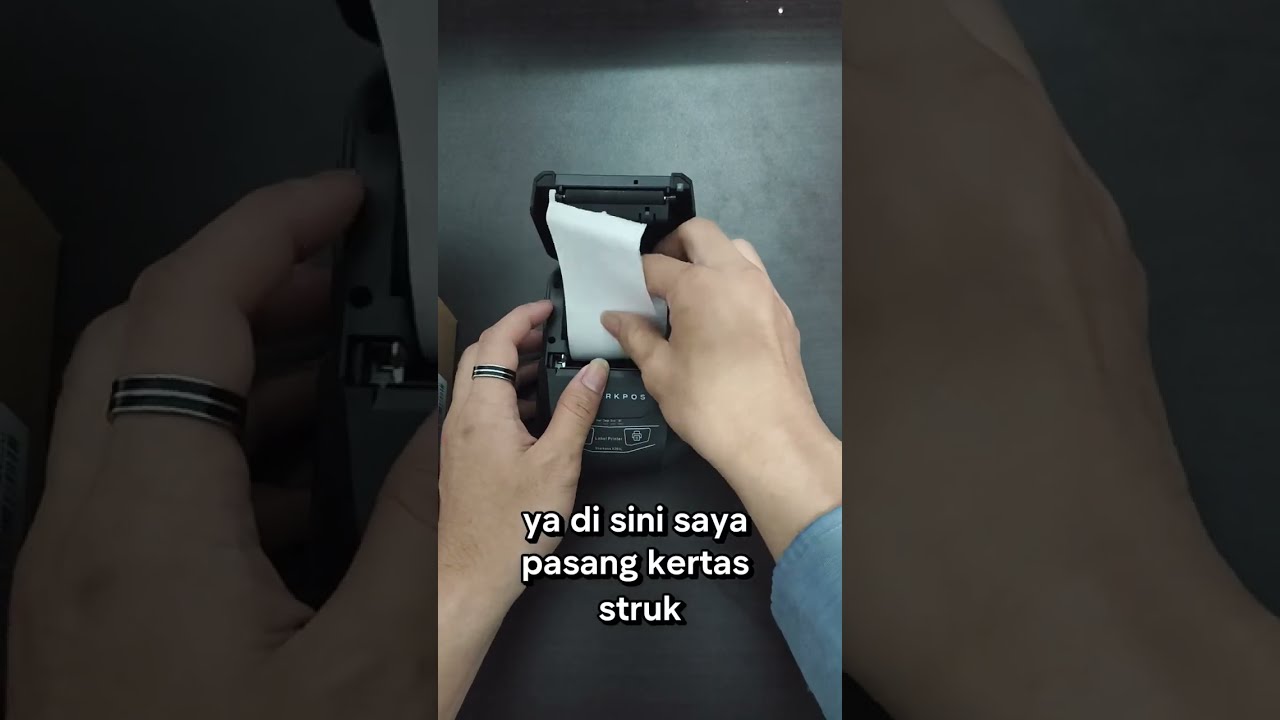 TUTORIAL CARA PAKAI PRINTER X265L SHARKPOS MODE STRUK & MODE LABEL