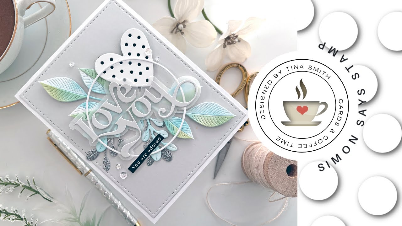 Simon Says Stamp | Smitten Release | Christmas Village Card