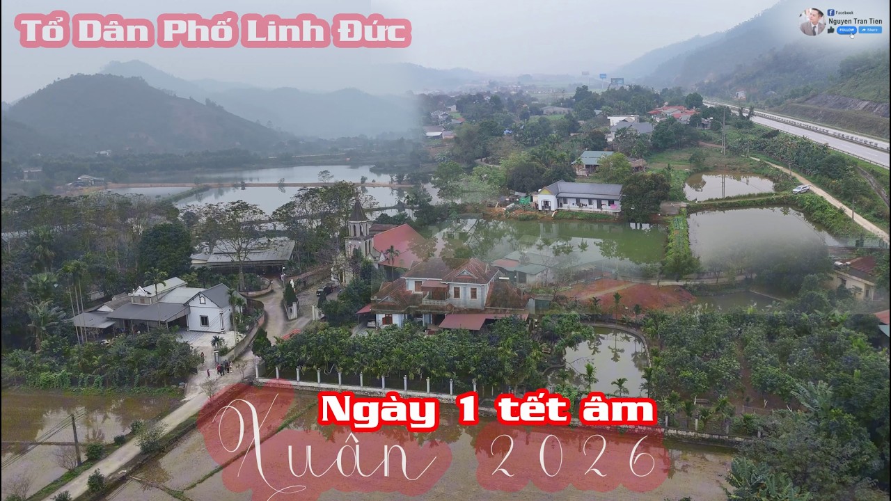 Xuân 2026 - Ngày 1 tết âm.Tổ Dân Phố Linh Đức #yenbai #laocai #tet #xuân #fpv #fpvcinematic #flycam