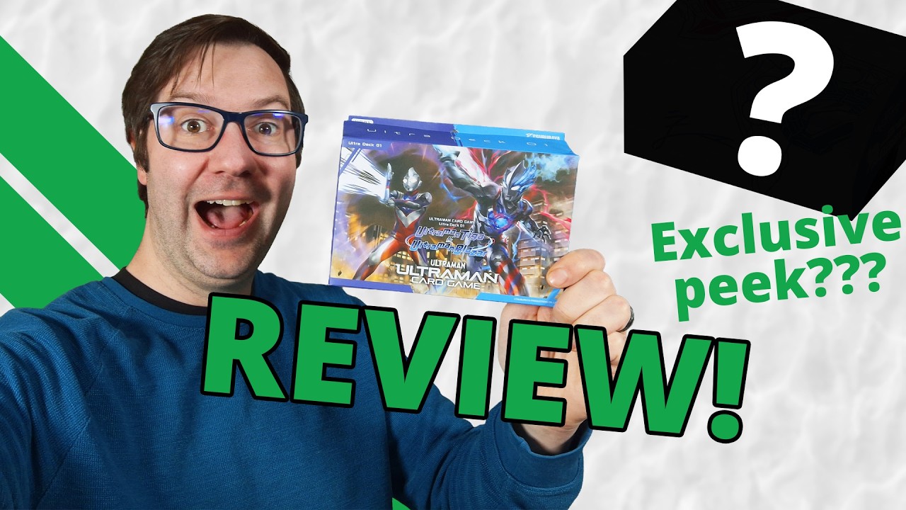 I FINALLY got to check out Ultra Deck 01 (and EXS02)! Review + Gameplay | Ultraman Card Game