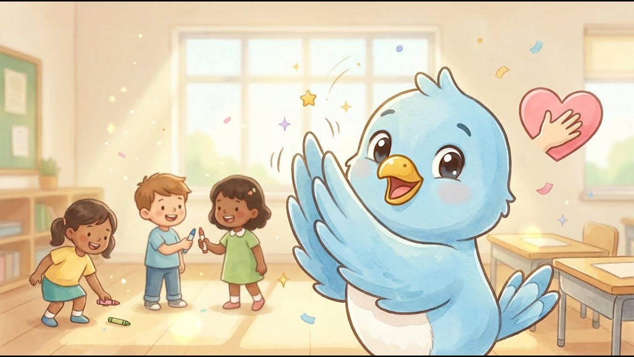 Breezy Blue and the Heart-Helper Club | A Kindness Song for Kids | PopSoar