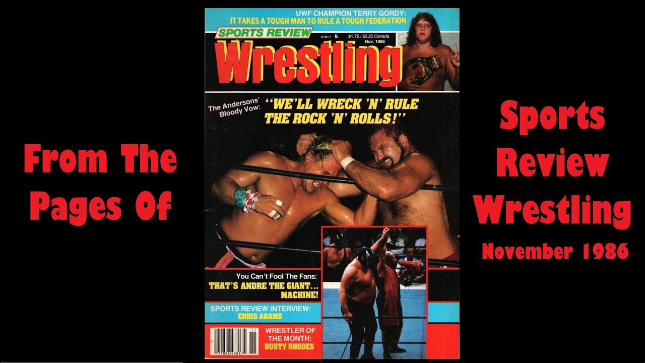 Sports Review Wrestling - November 1986