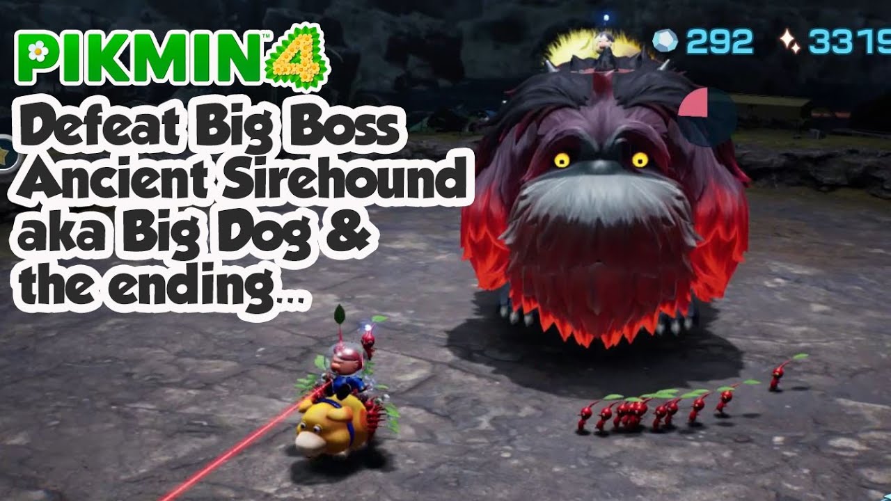 [Pikmin 4] Defeat Big Boss - Ancient Sirehound 