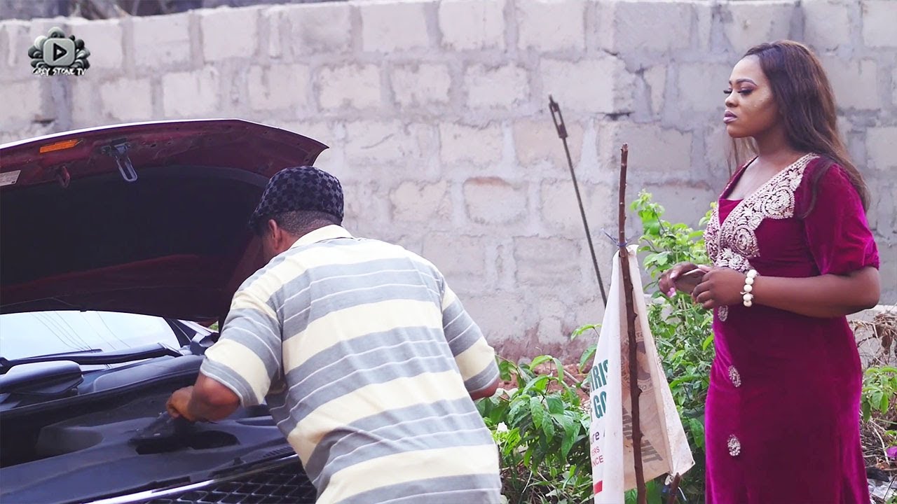 She Never Believed In Love Till She Met The Roadside Mechanic That Help Fix Her Car -Nigerian Movie