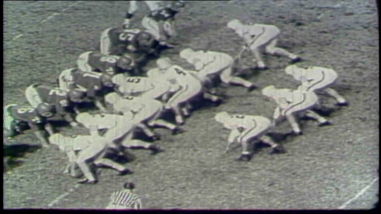 1957 Auburn Football Full Length Highlight