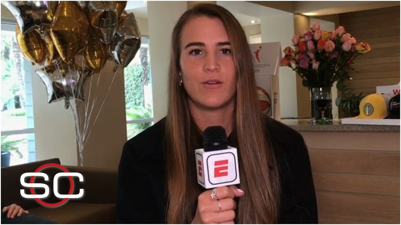 Sabrina Ionescu knows Kobe would be proud of her for being drafted No. 1 by Liberty | SportsCenter