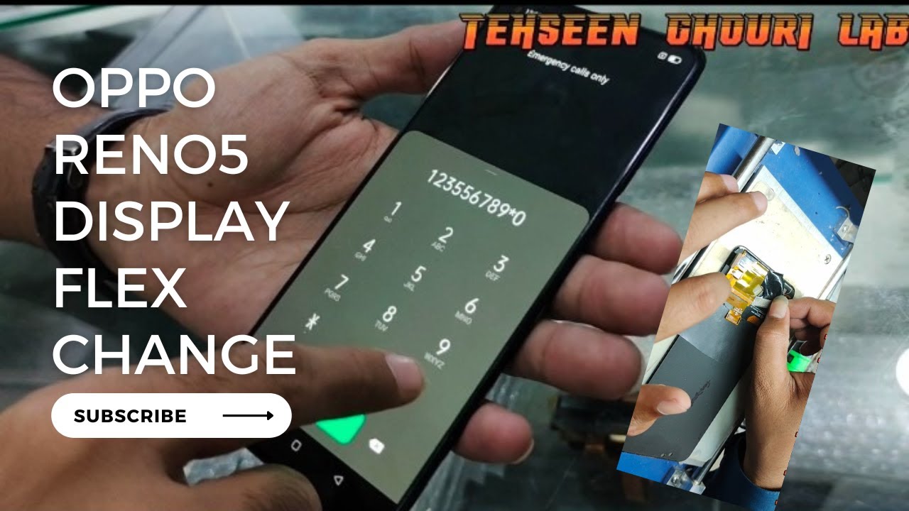Oppo Reno5 Display Flex Change || flex replacement