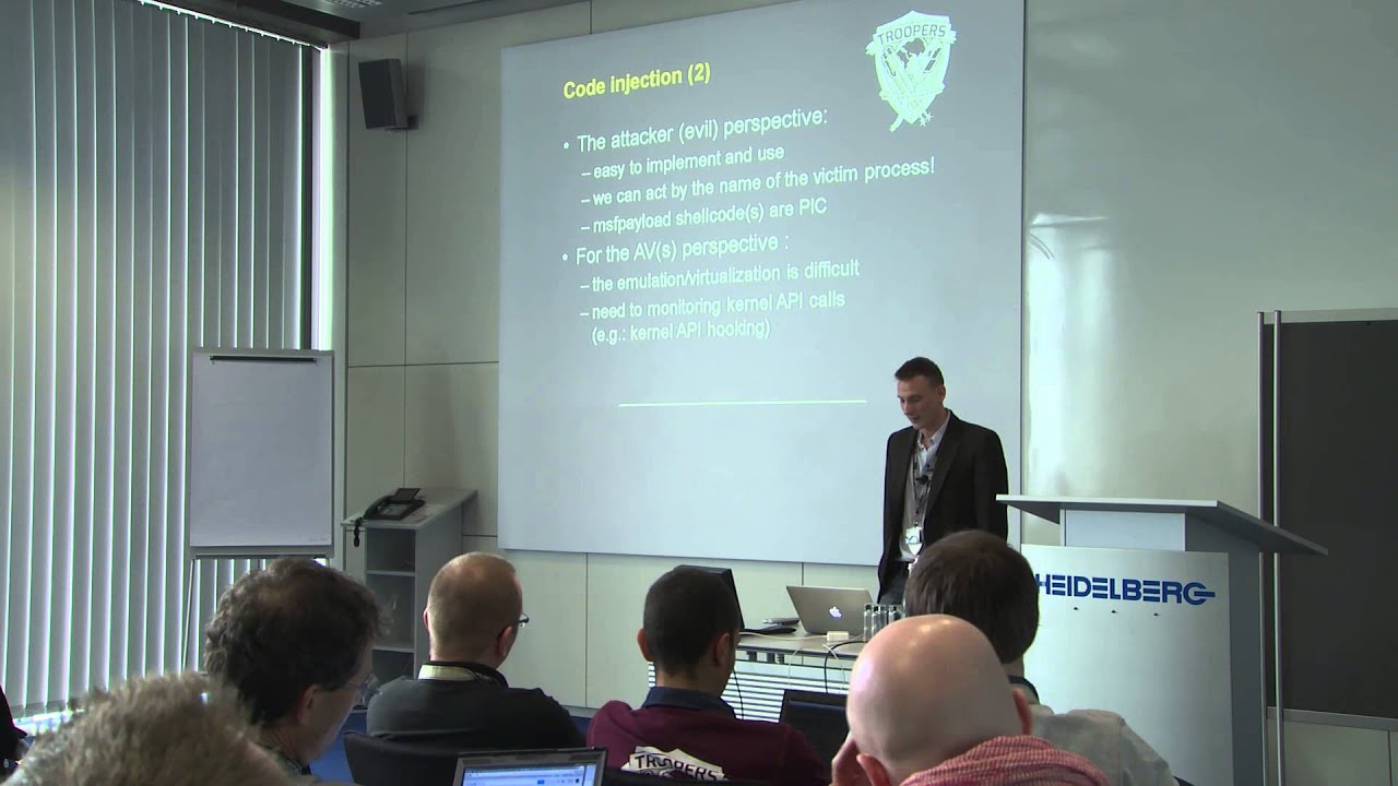 TROOPERS14 - Easy Ways To Bypass Anti-Virus Systems - Attila Marosi