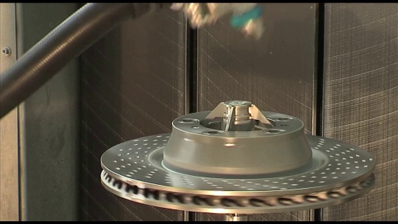 Sprimag Coating of Brake Rotors