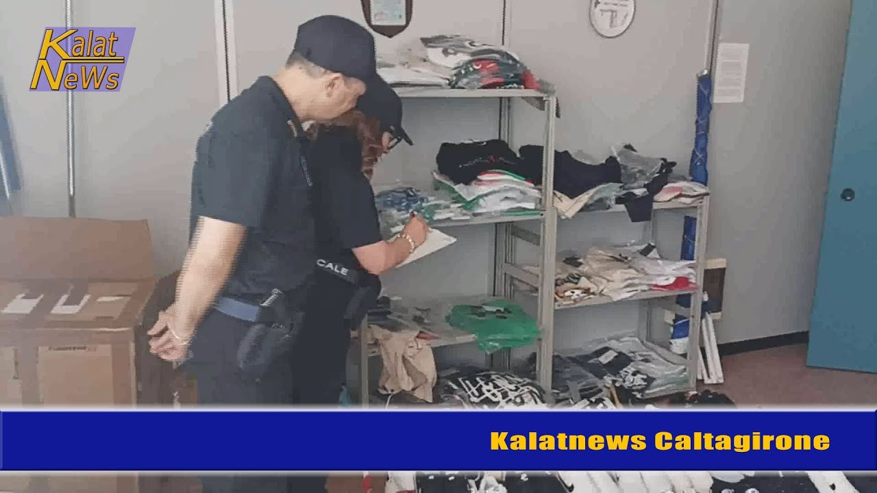 Caltagirone, polizia locale ancora sequestri di merce contraffatta al mercato del sabato