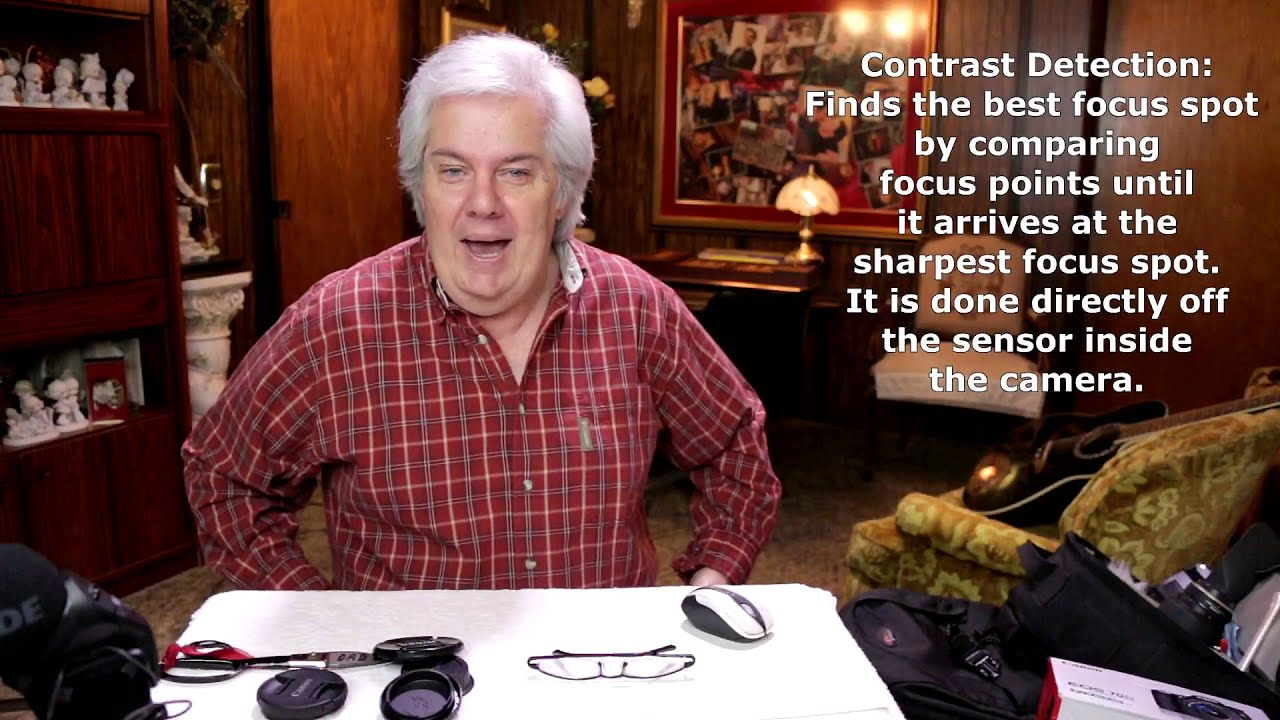 Canon 70D - Peter Explains Contrast Detection VS Phase Detection Focus Systems