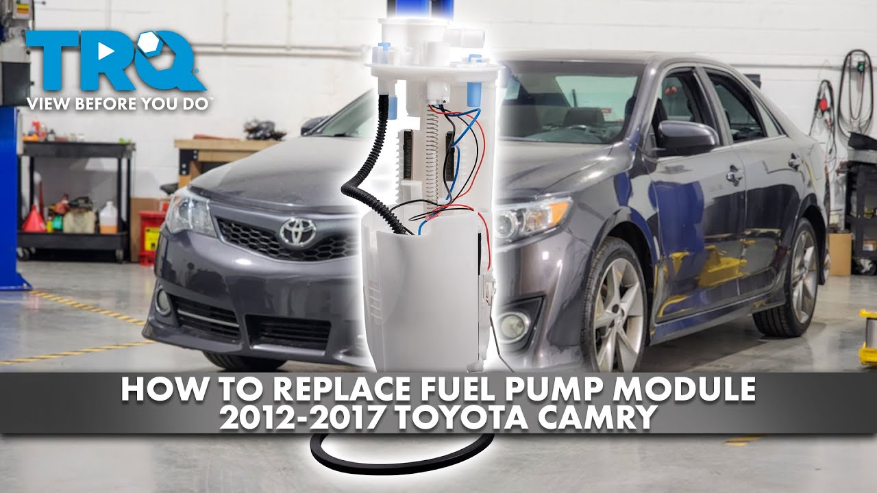 How to Replace Fuel Pump Module 2012-2017 Toyota Camry