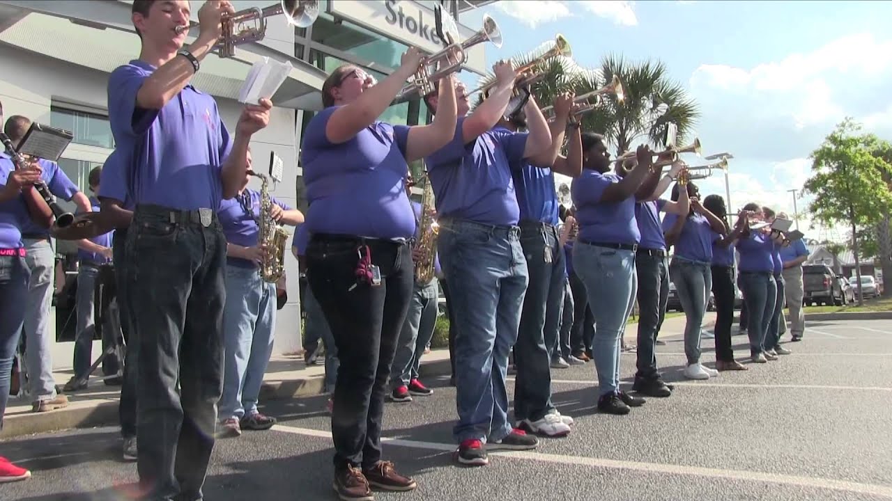 Stokes Volkswagen Auto Show | Feat Fort Dorchester High School Marching Band - May 2015