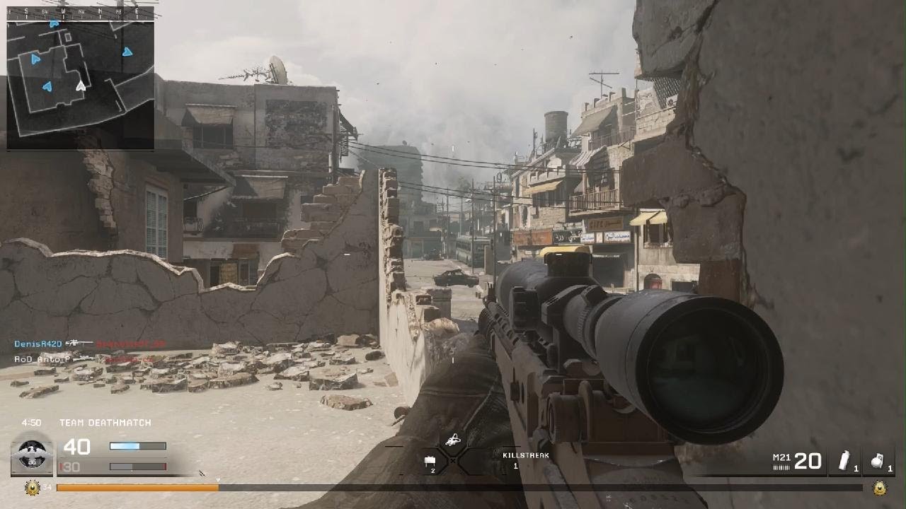 Call of Duty: Modern Warfare Remastered Team Deathmatch on Crossfire