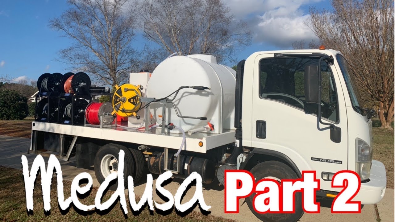 New Pressure Washing Rig: Medusa part 2