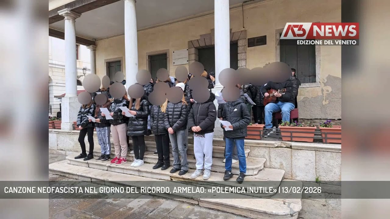 CANZONE NEOFASCISTA NEL GIORNO DEL RICORDO, ARMELAO: «POLEMICA INUTILE» | 13/02/2026