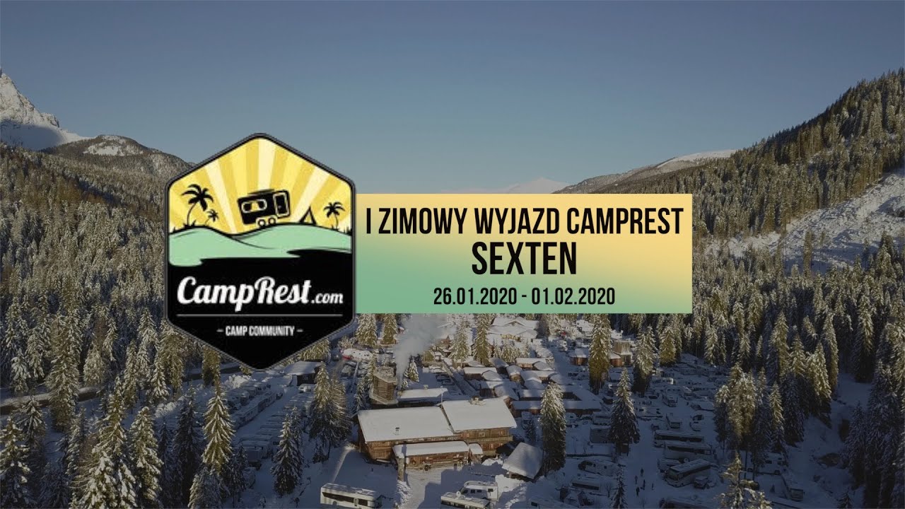 I Zimowy wyjazd z CampRest 2020 - Caravan Park Sexten