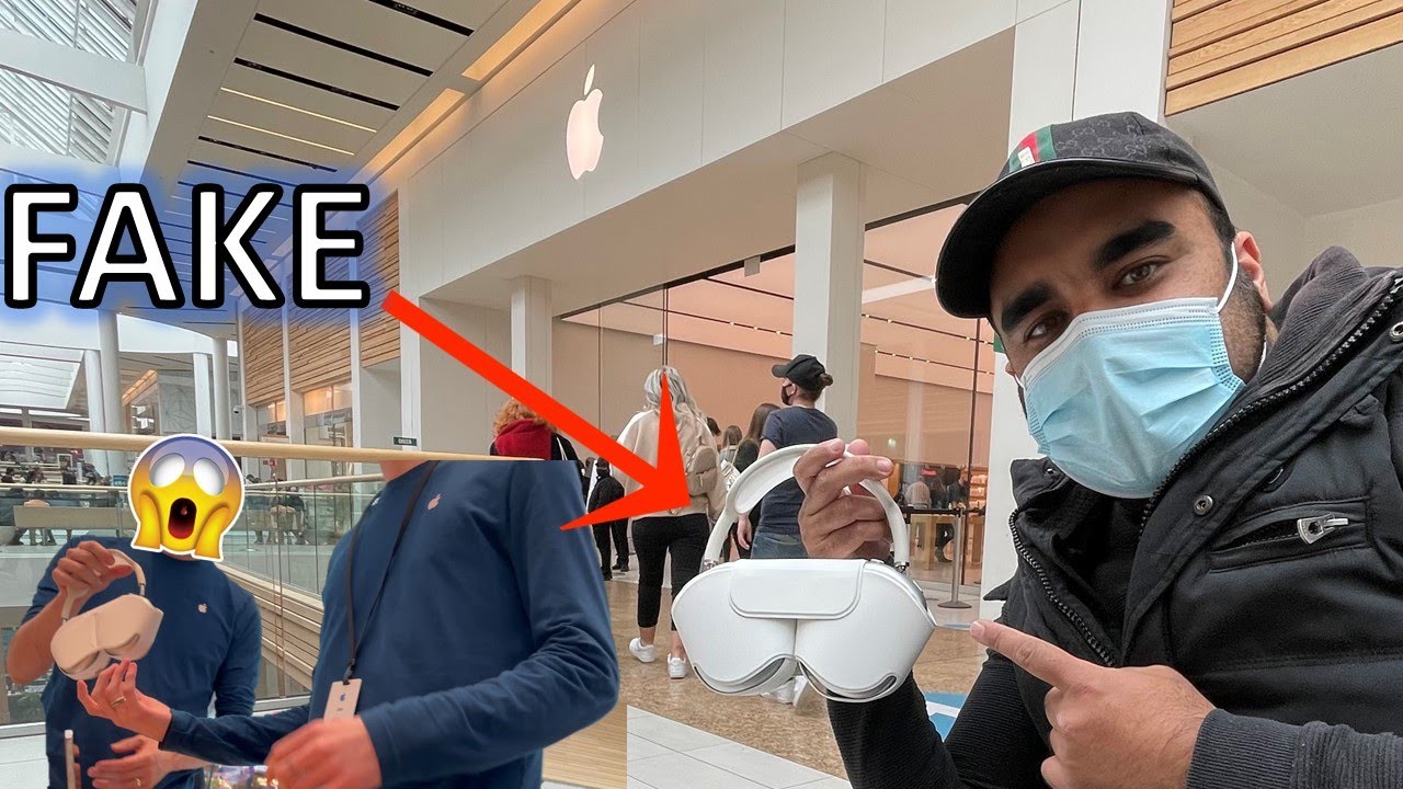 I Went To The APPLE Store To SHOW Them & Try & SELL THE FAKE AIRPODS MAX!! LOOK WHAT HAPPENED!!!