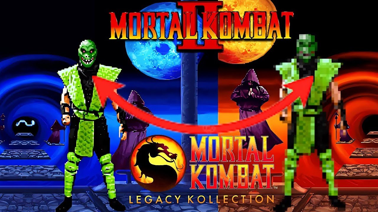 Mortal Kombat Legacy Kollection MKII — Сравнение | Аркады/SNES/Sega