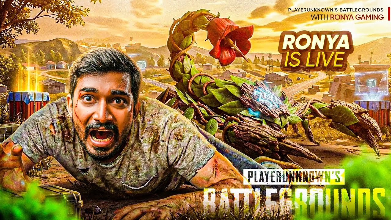 🔴आज होणार राडा ! PUBG PC RUSH GAMEPLAY | RTX 4060 | Ronya Gaming