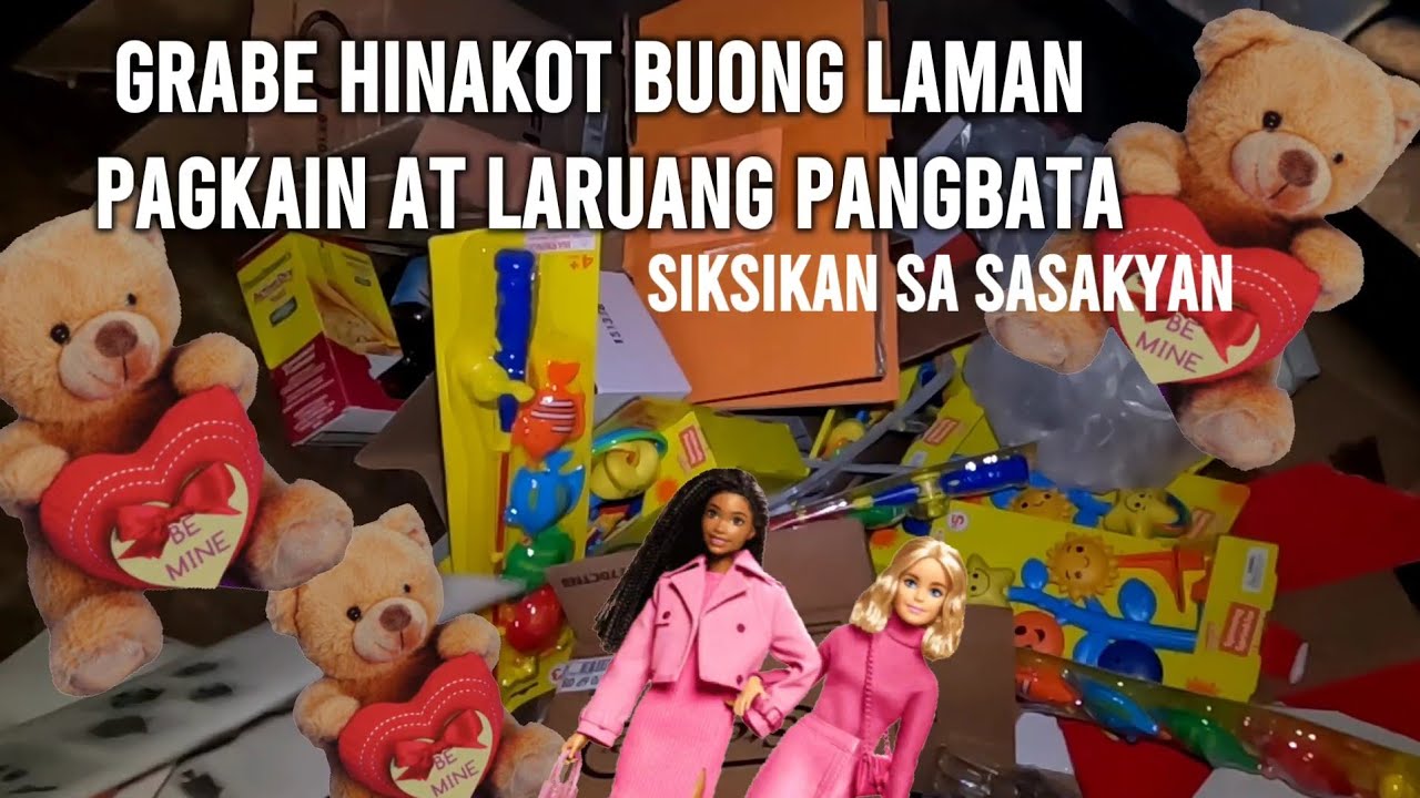 Dumpster Dive: Daming Pagkain at Laruang pangbata inubos lahat ang laman ni Mr. Bin Siksikan sa car🚙