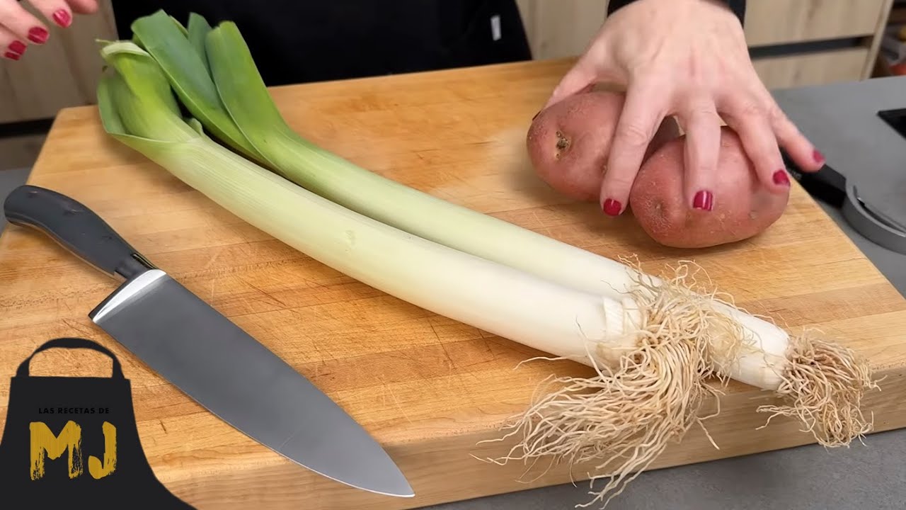 Crema de puerro y patata: receta fácil y rápida