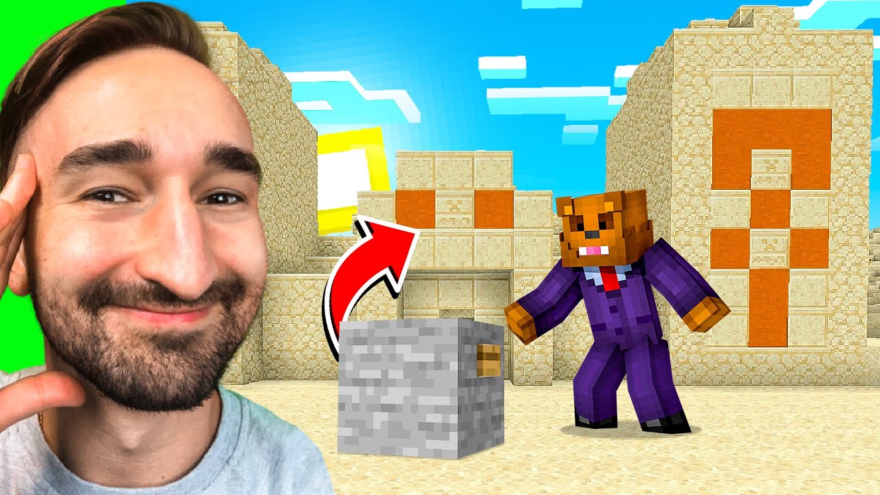 Minecraft, But Buttons Spawn Structures...