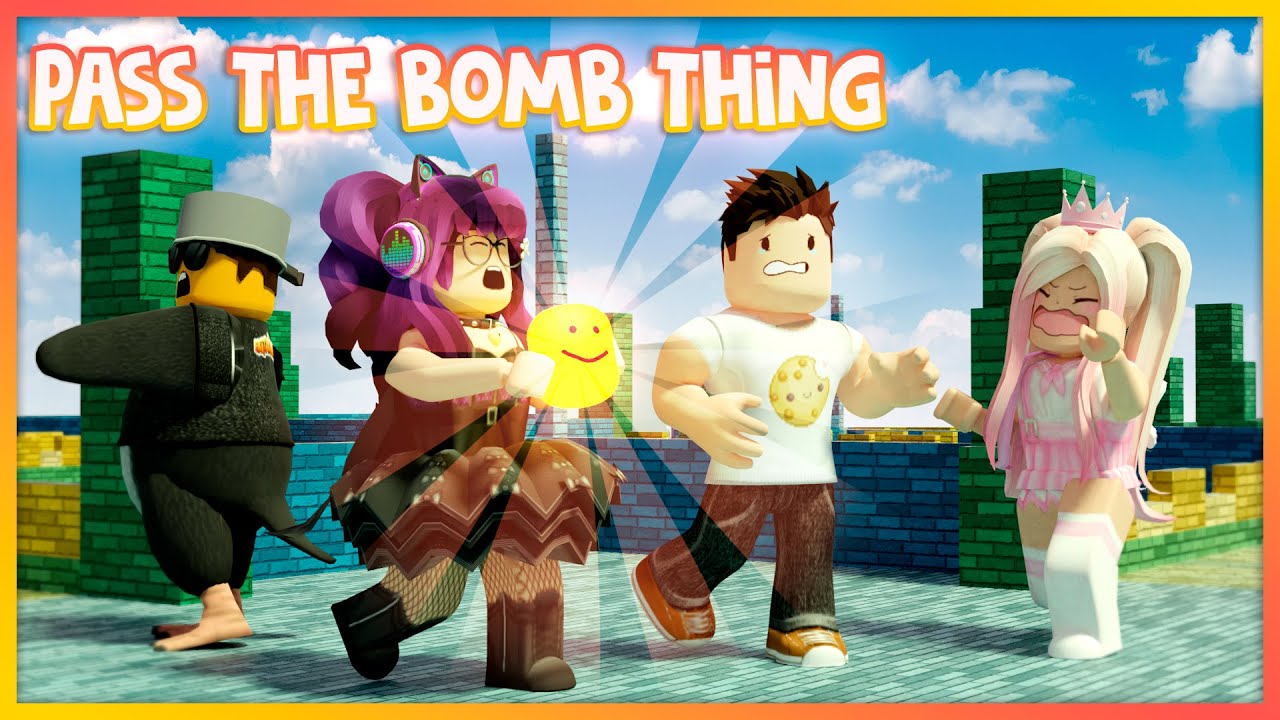 ¡PASA LA BOMBA O EXPLOTA! La papa caliente en Roblox ft. #TeamGritón  |💣| Pass the bomb thing