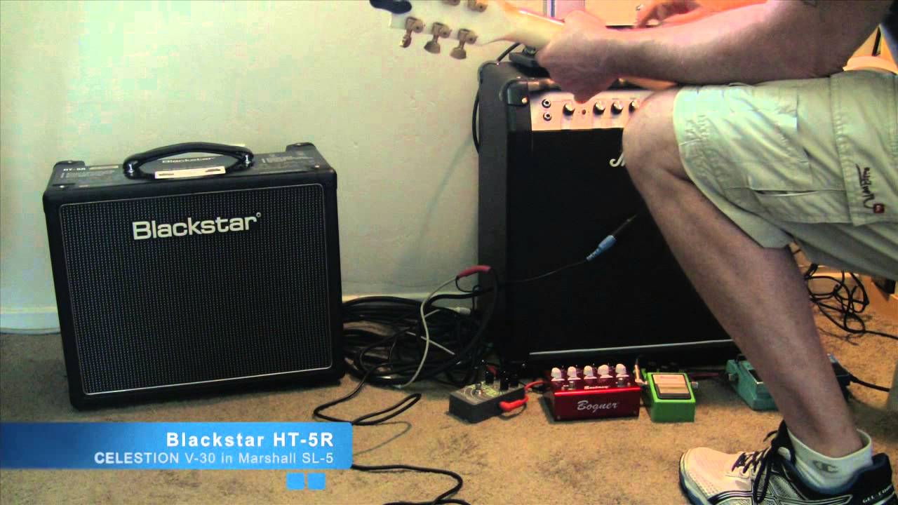 Blackstar HT-5R Speaker Test & Tube Swap