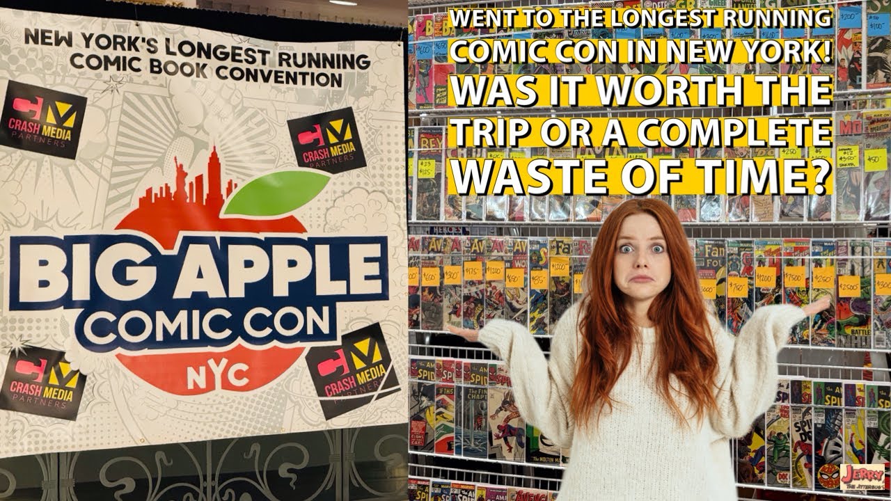 Посетили самый продолжительный Comic Con в Нью-Йорке! Стоило ли оно того или пустая трата времени?