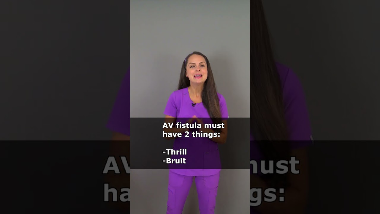У артериовенозного свища ВСЕГДА должны быть эти две вещи... #шорты для медсестер