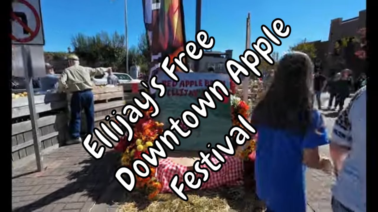 Georgia's Apple Capital Downtown During The Festival