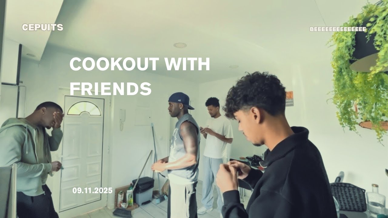 BROUGHT MY FRIENDS AND WE DID A COOKOUT