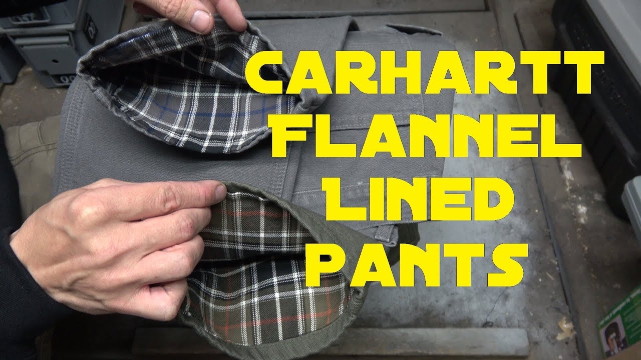 Распаковка и обзор брюк Carhartt Flannel Linen