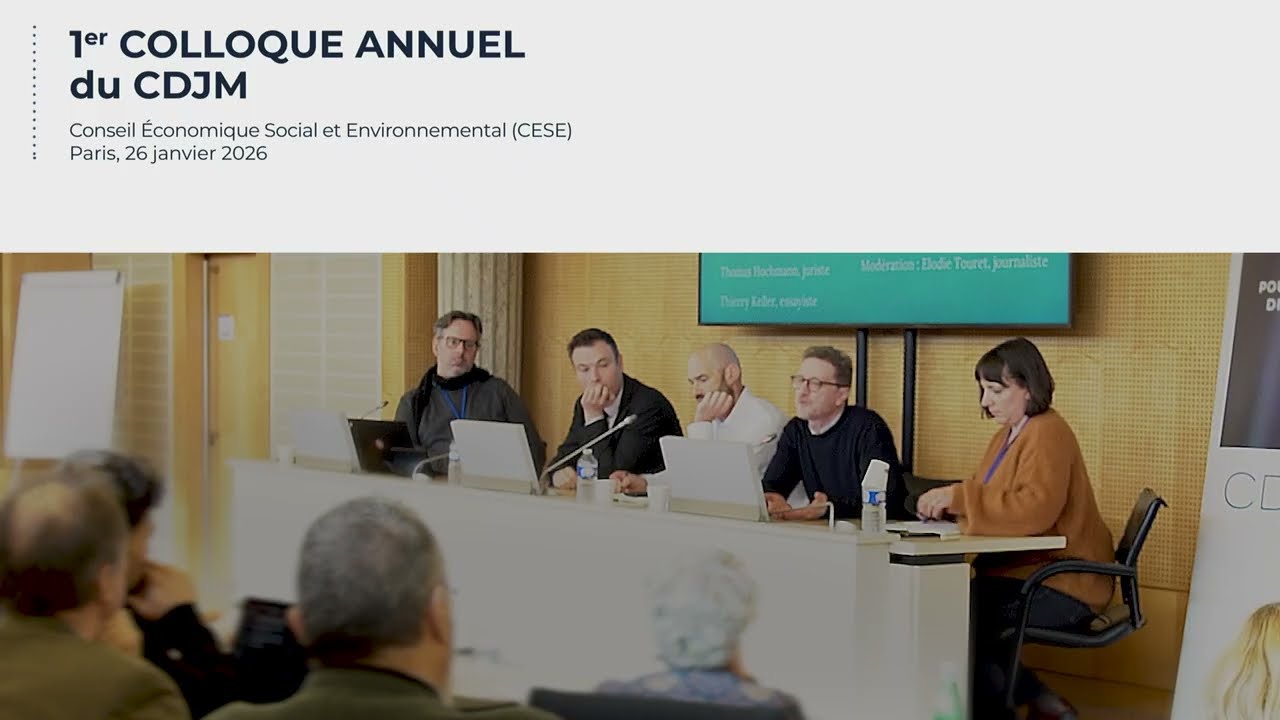 #CDJMColloque2026 // Table ronde : déontologie journalistique & liberté d’expression.