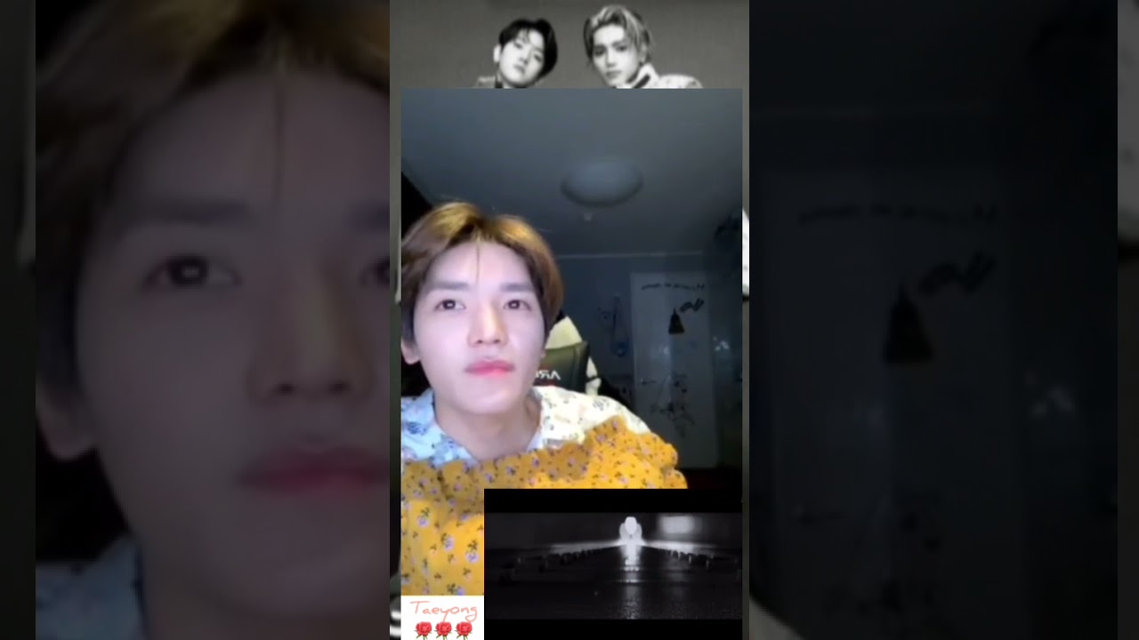 Taeyong reaction to EXO Baekhyun Bambi 🌹🌹🍓🍓