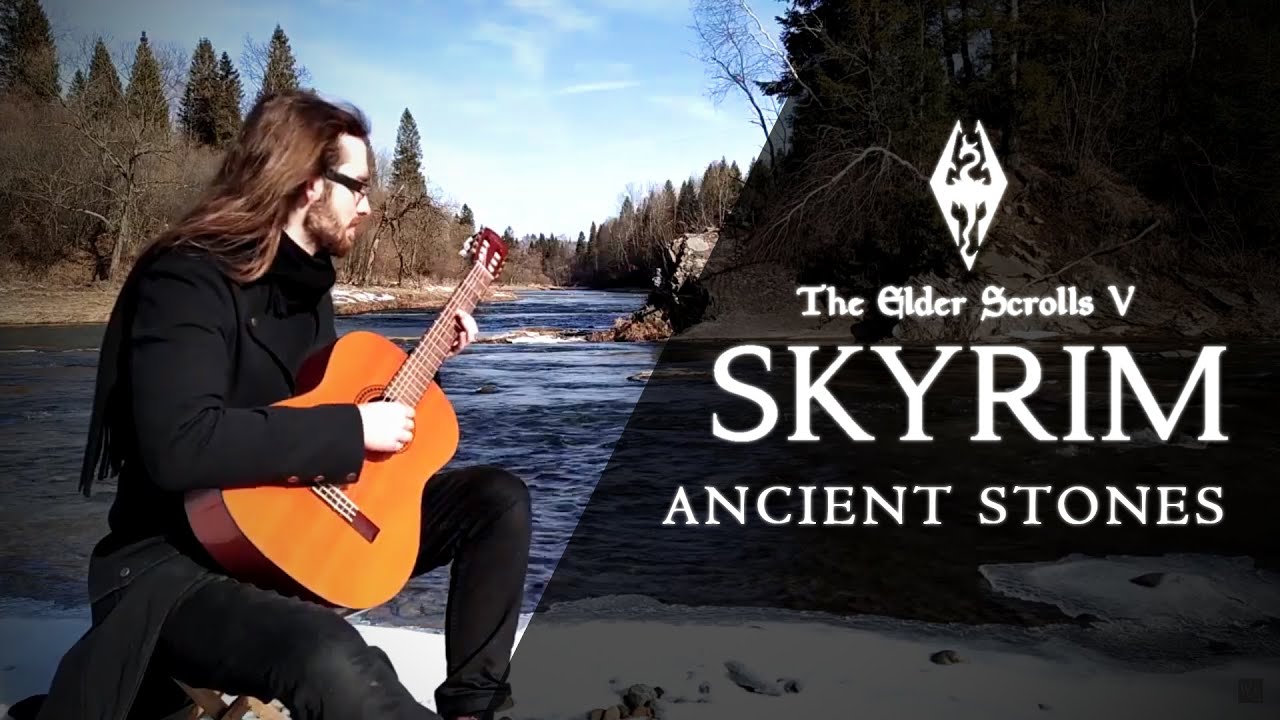 Ancient Stones - TES V: Skyrim - Guitar Cover by Wojciech Szary