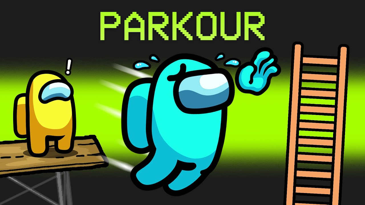 Parkour Imposter Role in Among Us (custom mod)