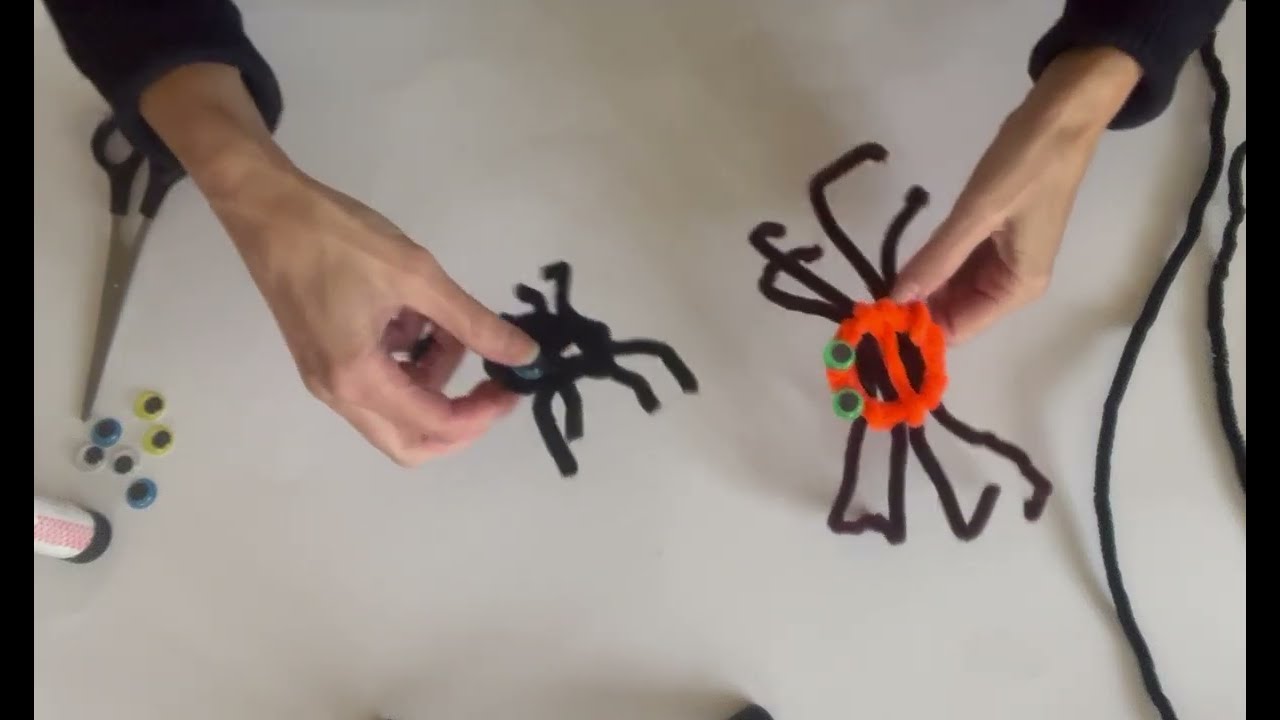 Ragnetti paurosi per halloween
