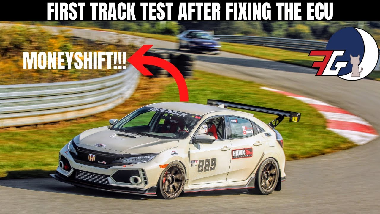 I MONEY SHIFTED MY Honda Civic Type R! First Track Test after fixing the ECU