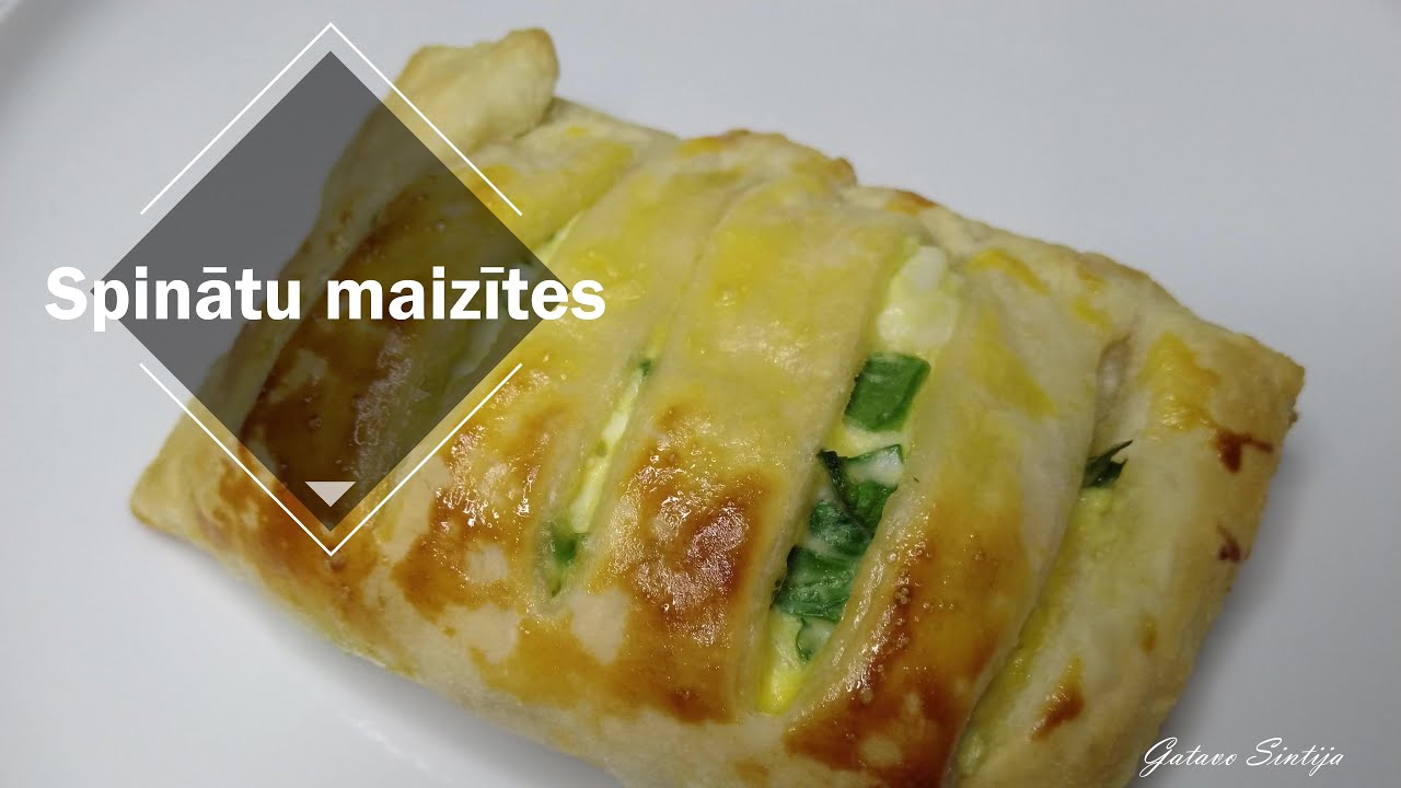 Spinātu maizītes